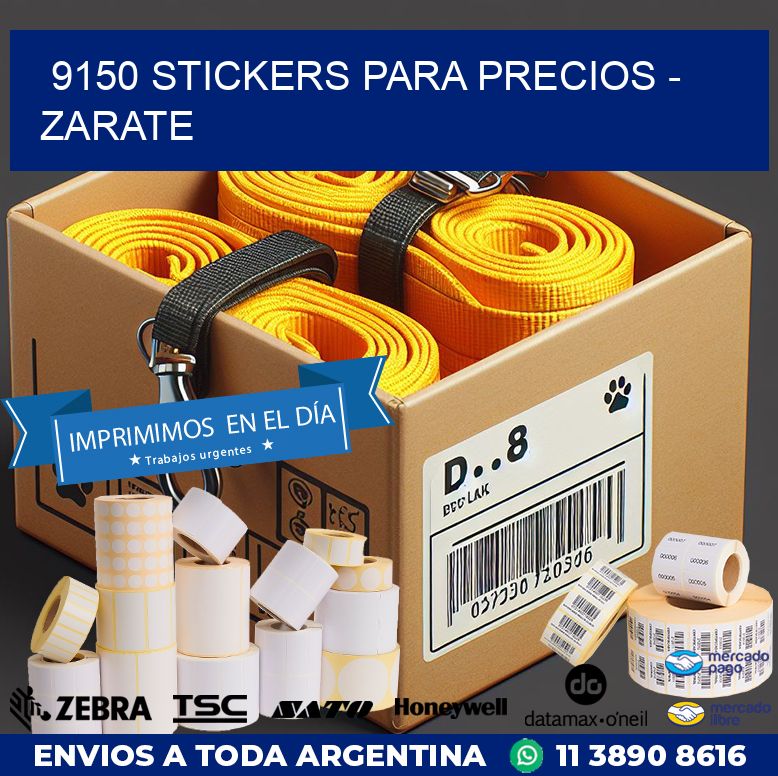 9150 STICKERS PARA PRECIOS – ZARATE