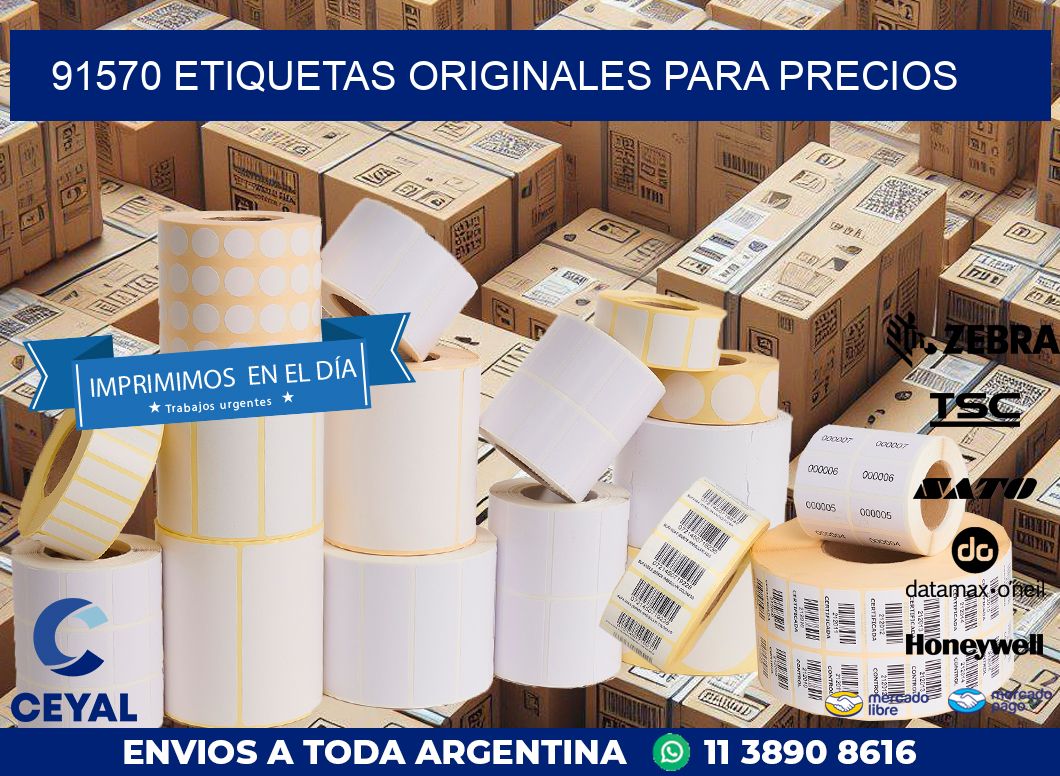 91570 ETIQUETAS ORIGINALES PARA PRECIOS