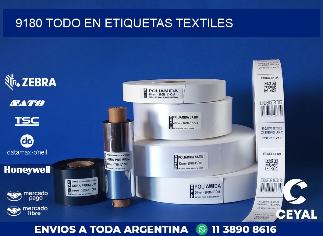 9180 TODO EN ETIQUETAS TEXTILES