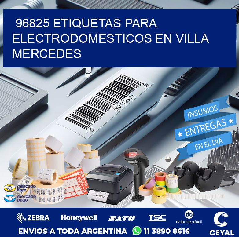 96825 ETIQUETAS PARA ELECTRODOMESTICOS EN VILLA MERCEDES