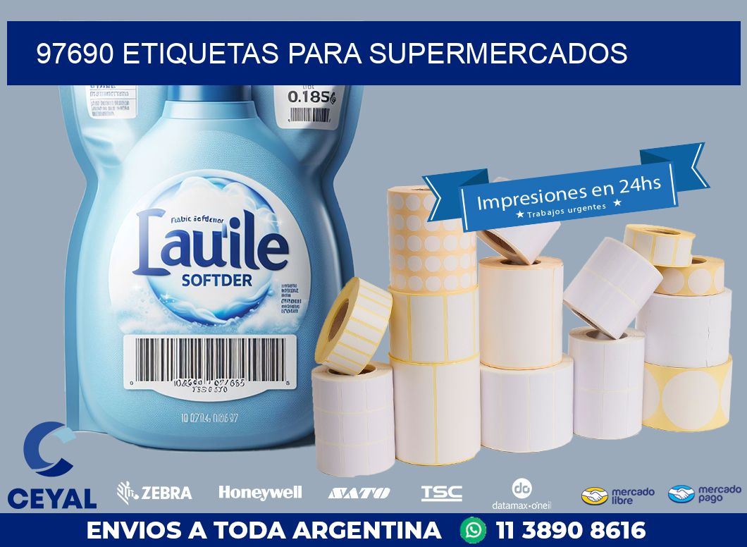 97690 ETIQUETAS PARA SUPERMERCADOS