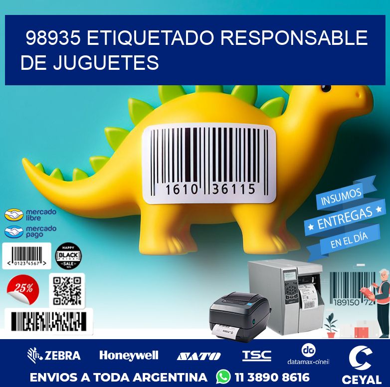 98935 ETIQUETADO RESPONSABLE DE JUGUETES