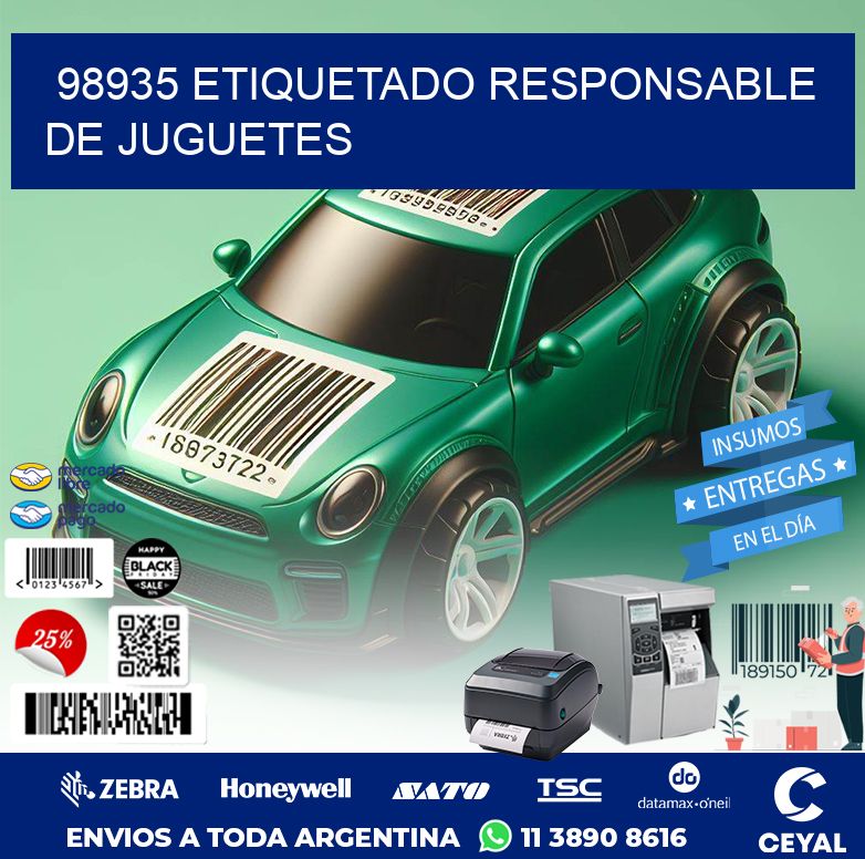 98935 ETIQUETADO RESPONSABLE DE JUGUETES