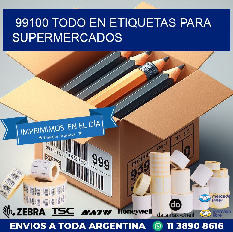 99100 TODO EN ETIQUETAS PARA SUPERMERCADOS