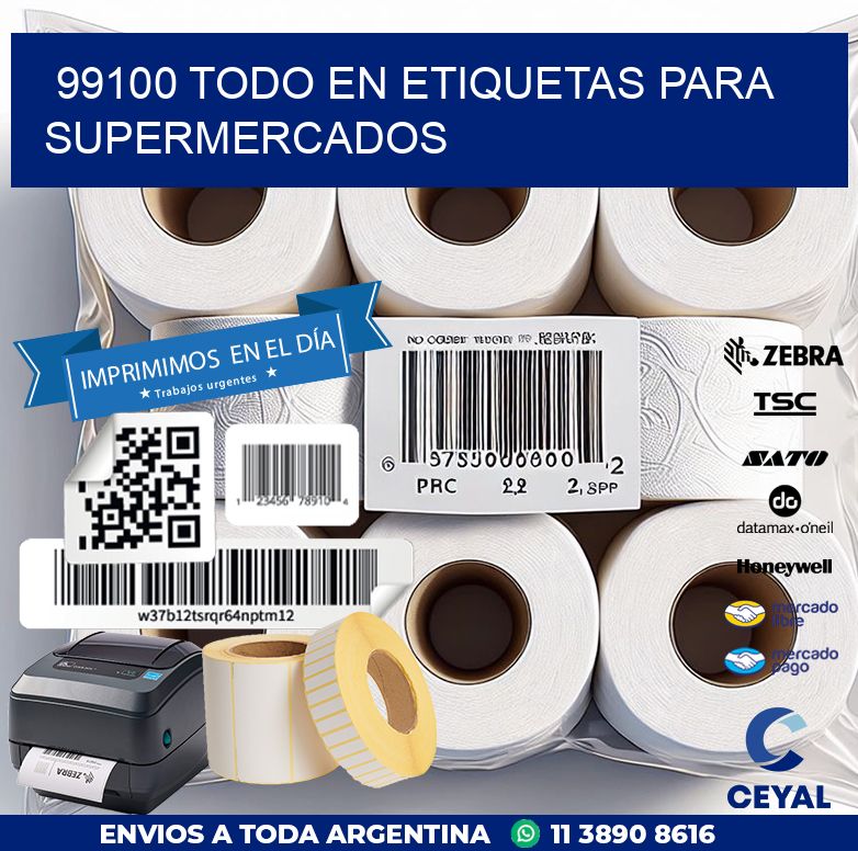 99100 TODO EN ETIQUETAS PARA SUPERMERCADOS