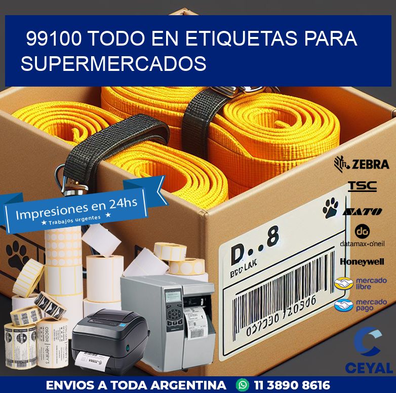 99100 TODO EN ETIQUETAS PARA SUPERMERCADOS