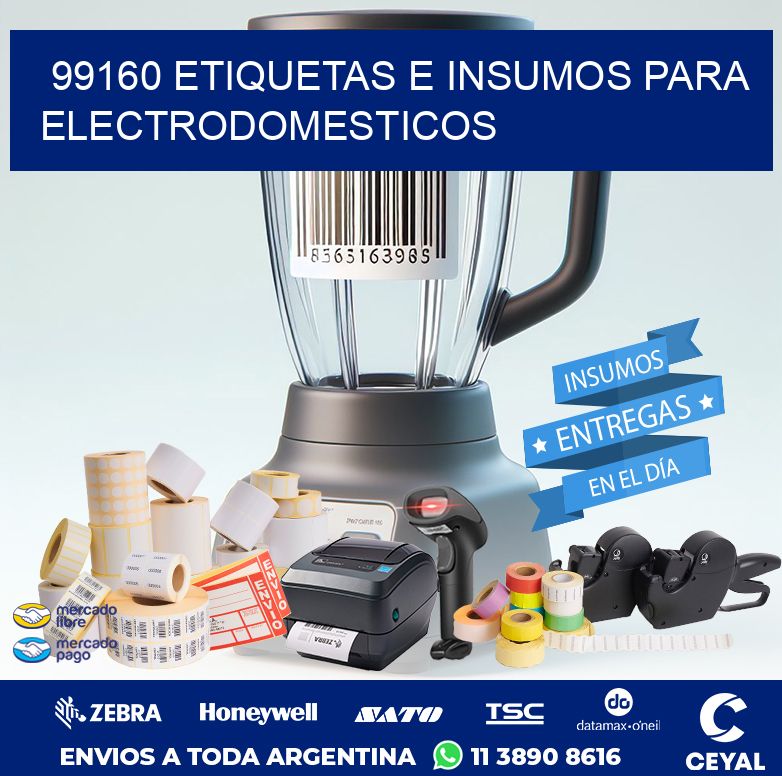 99160 ETIQUETAS E INSUMOS PARA ELECTRODOMESTICOS