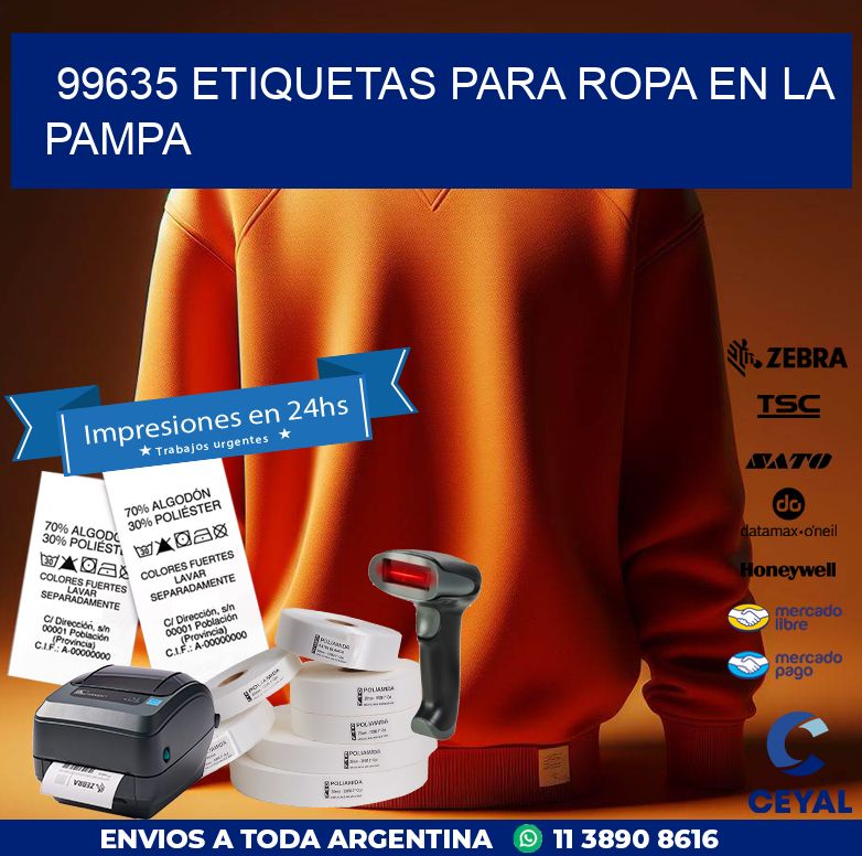 99635 ETIQUETAS PARA ROPA EN LA PAMPA