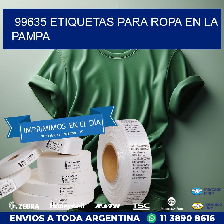 99635 ETIQUETAS PARA ROPA EN LA PAMPA