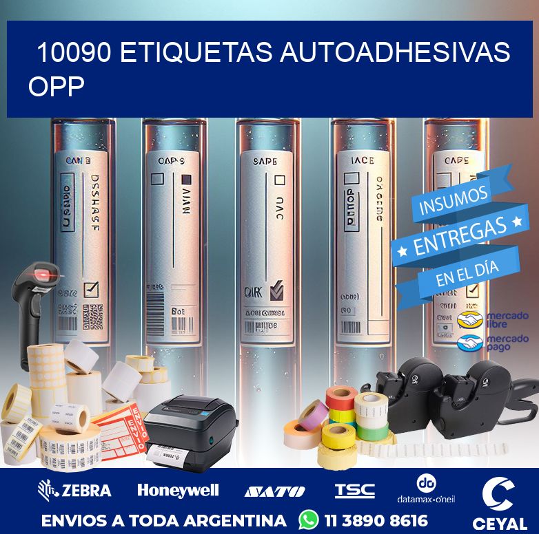 10090 ETIQUETAS AUTOADHESIVAS OPP