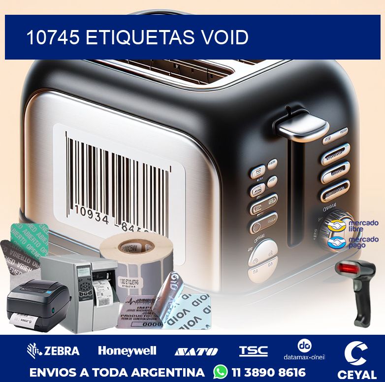 10745 ETIQUETAS VOID