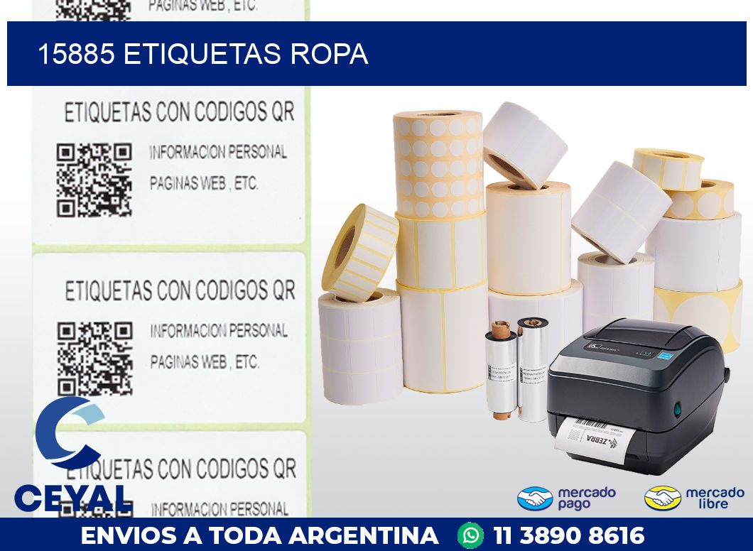 15885 ETIQUETAS ROPA