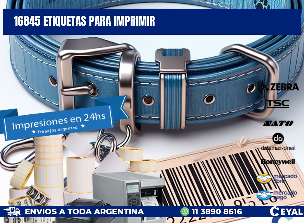 16845 etiquetas para imprimir