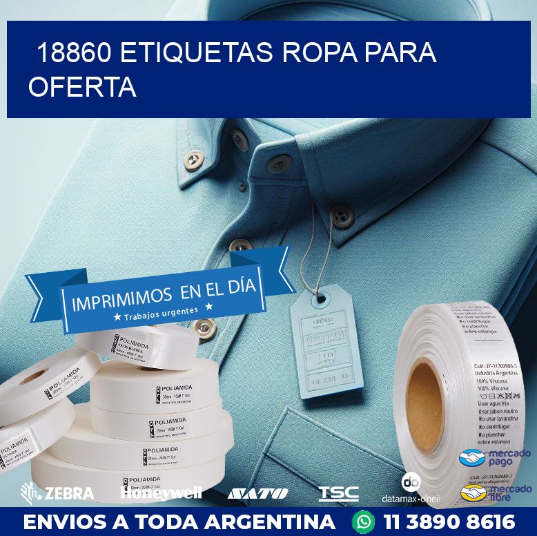 18860 ETIQUETAS ROPA PARA OFERTA