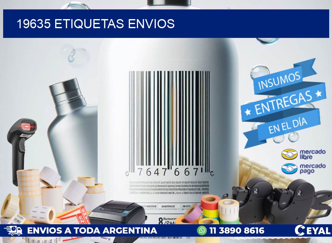 19635 Etiquetas envios
