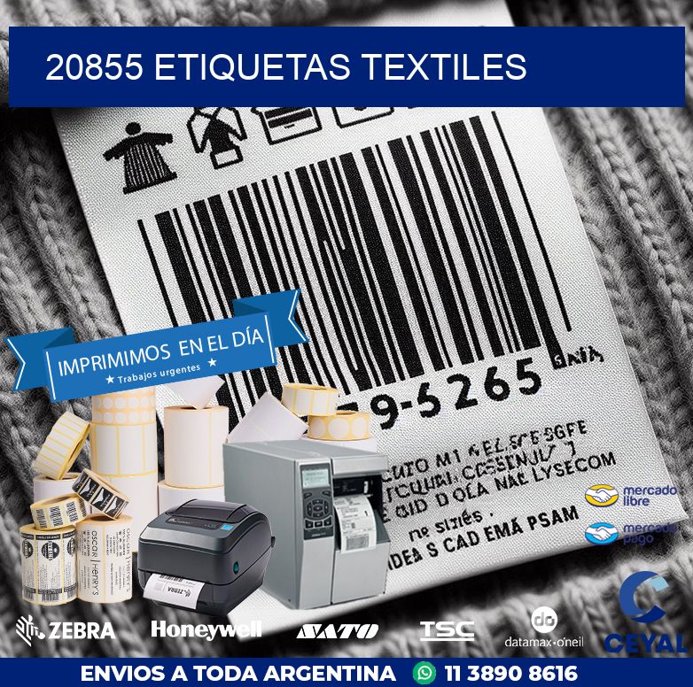 20855 ETIQUETAS TEXTILES
