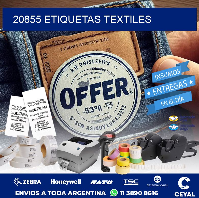 20855 ETIQUETAS TEXTILES