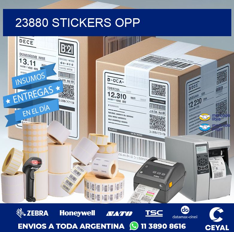 23880 STICKERS OPP