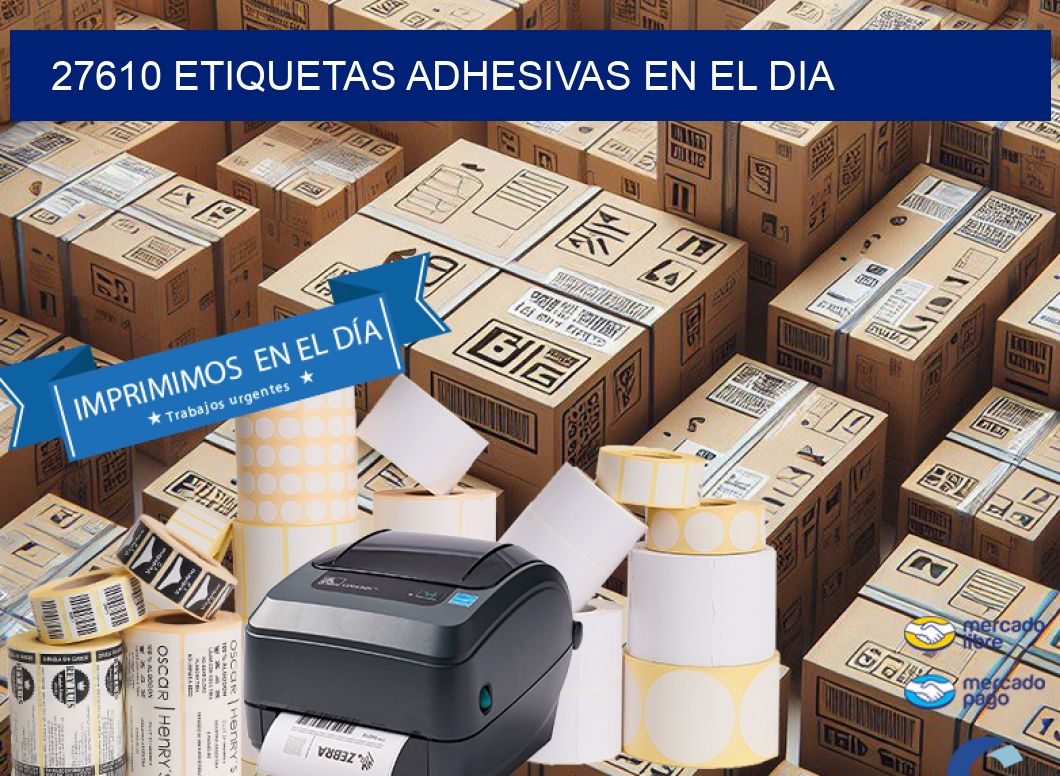 27610 etiquetas adhesivas en el dia