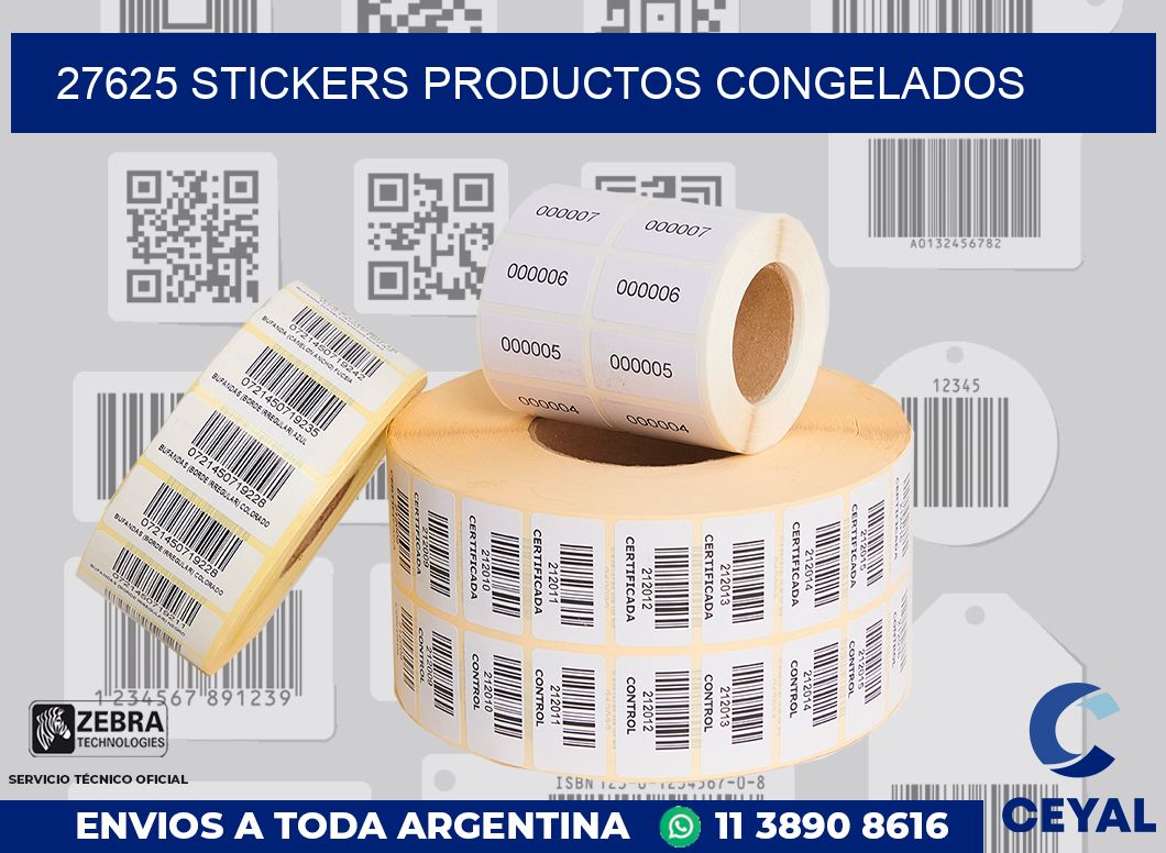 27625 stickers productos congelados
