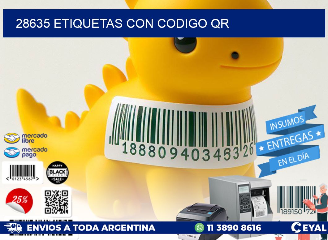 28635 ETIQUETAS CON CODIGO QR