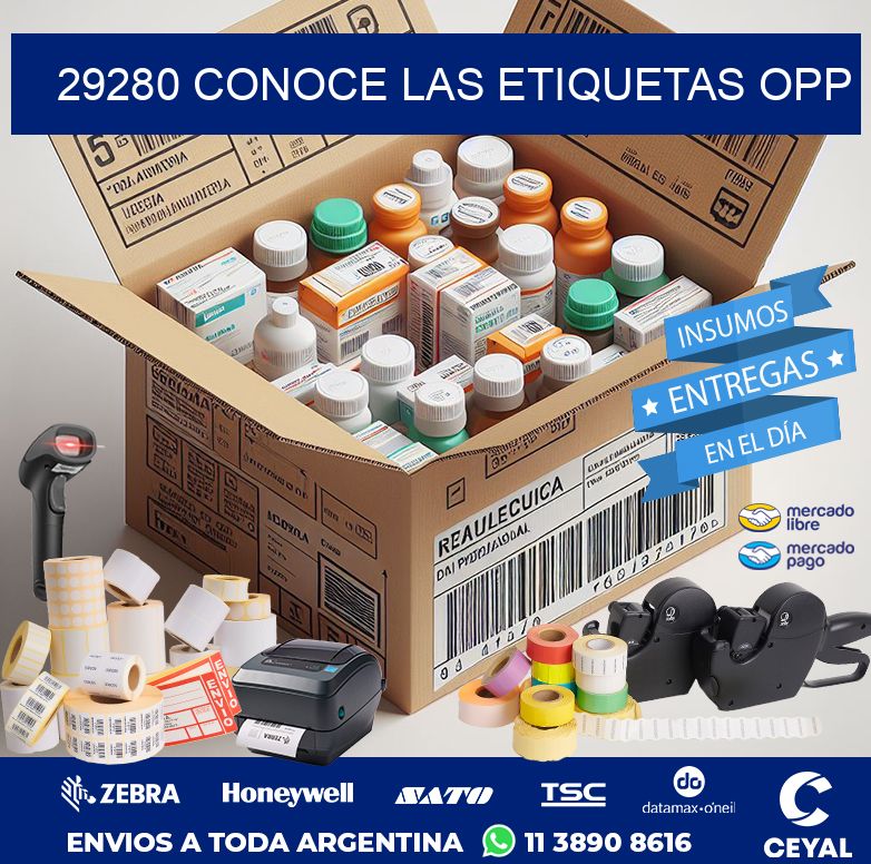 29280 CONOCE LAS ETIQUETAS OPP