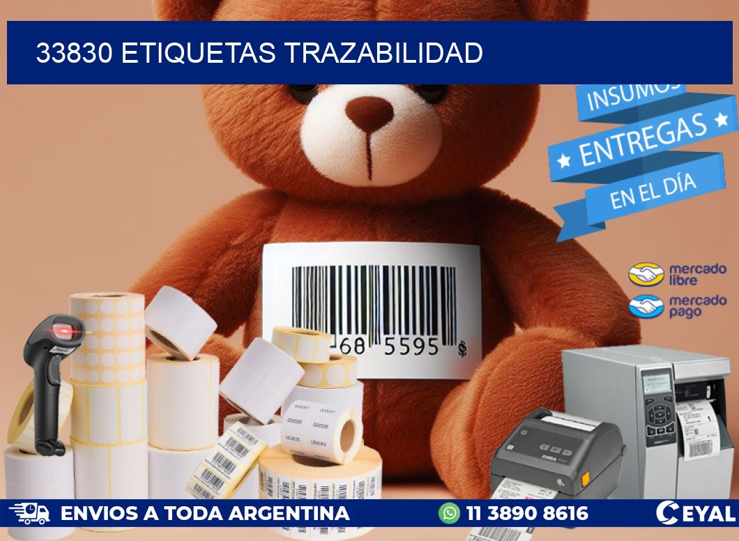 33830 Etiquetas trazabilidad