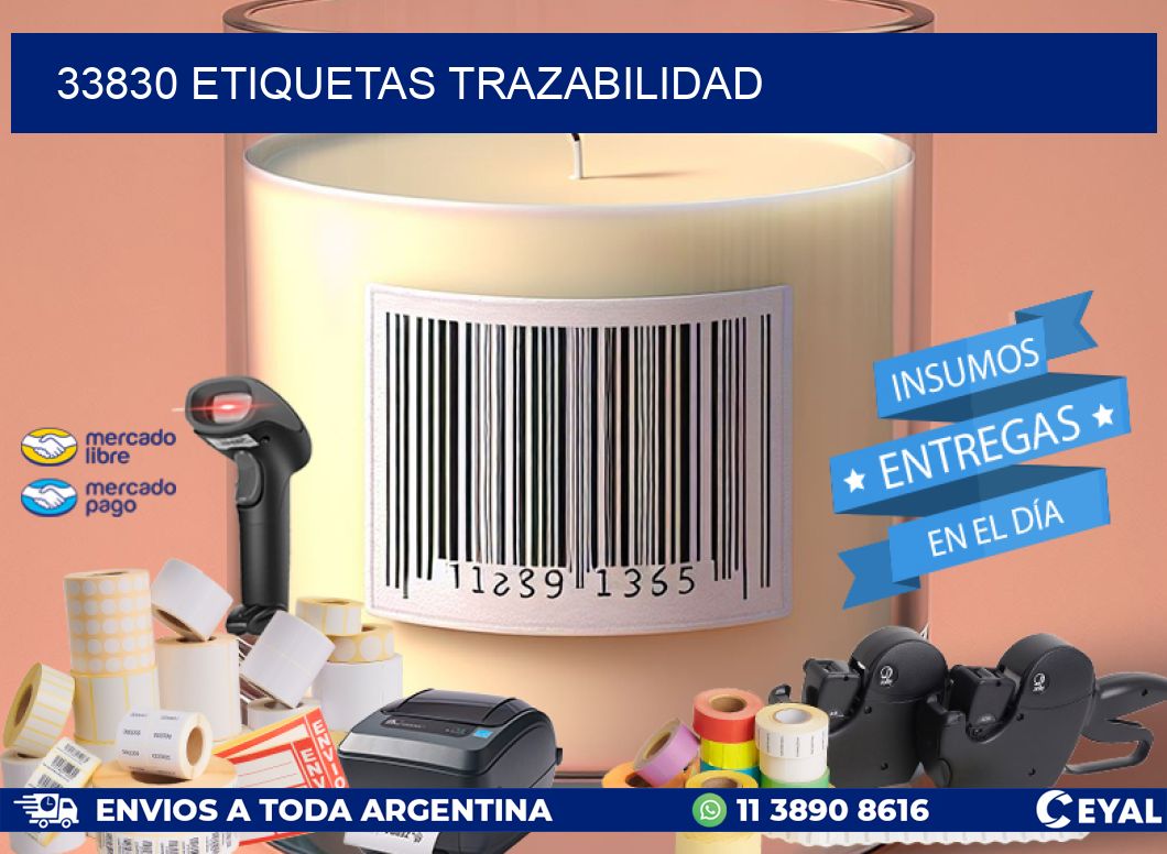 33830 Etiquetas trazabilidad