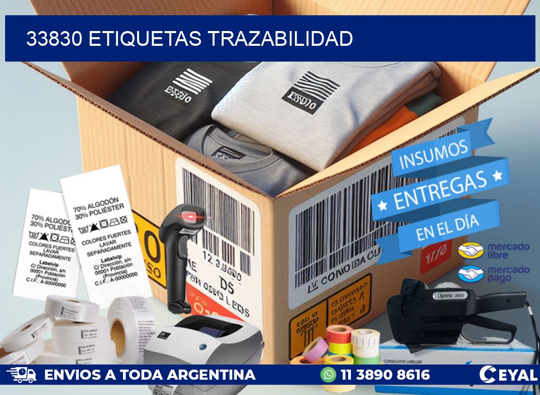 33830 Etiquetas trazabilidad