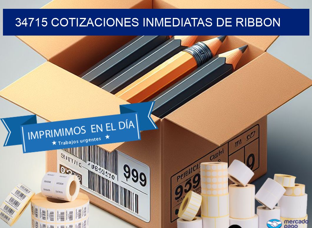34715 COTIZACIONES INMEDIATAS DE RIBBON