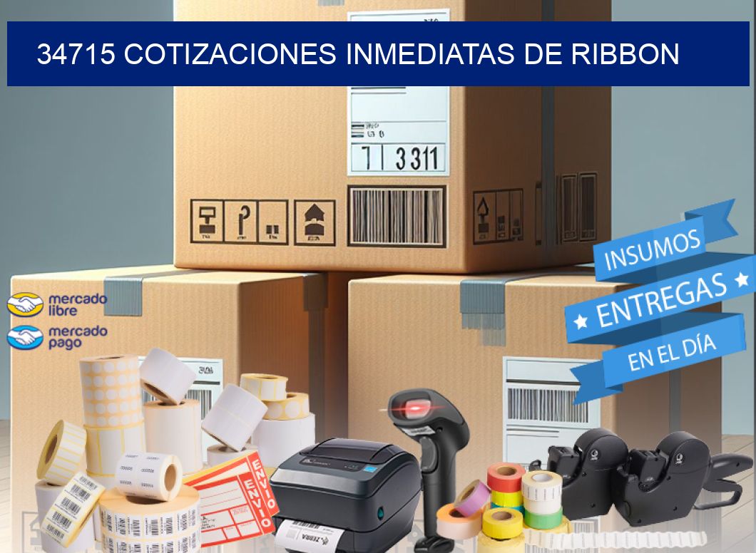 34715 COTIZACIONES INMEDIATAS DE RIBBON