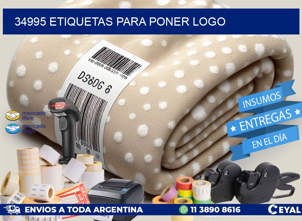 34995 ETIQUETAS PARA PONER LOGO