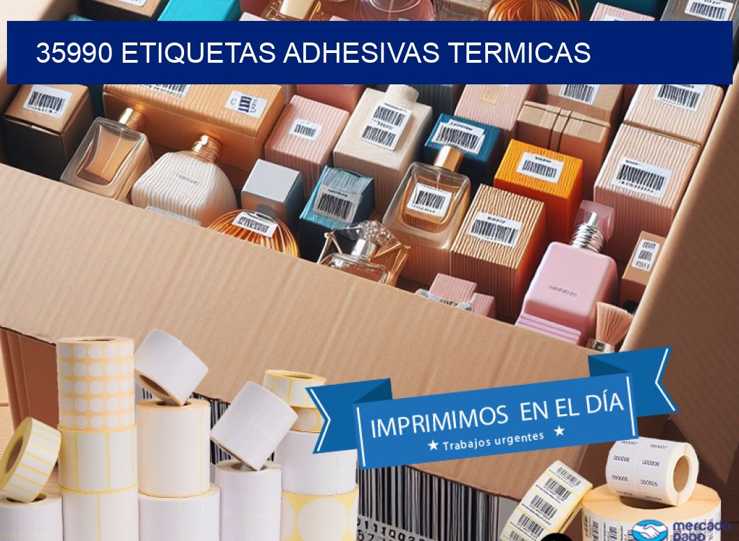 35990 etiquetas adhesivas termicas