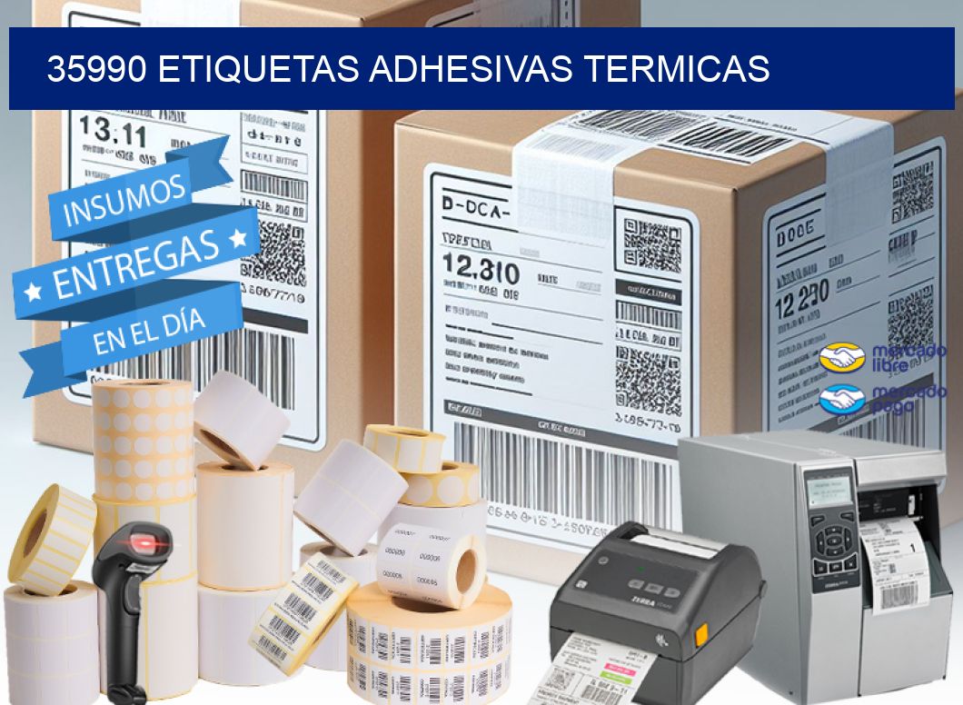 35990 etiquetas adhesivas termicas