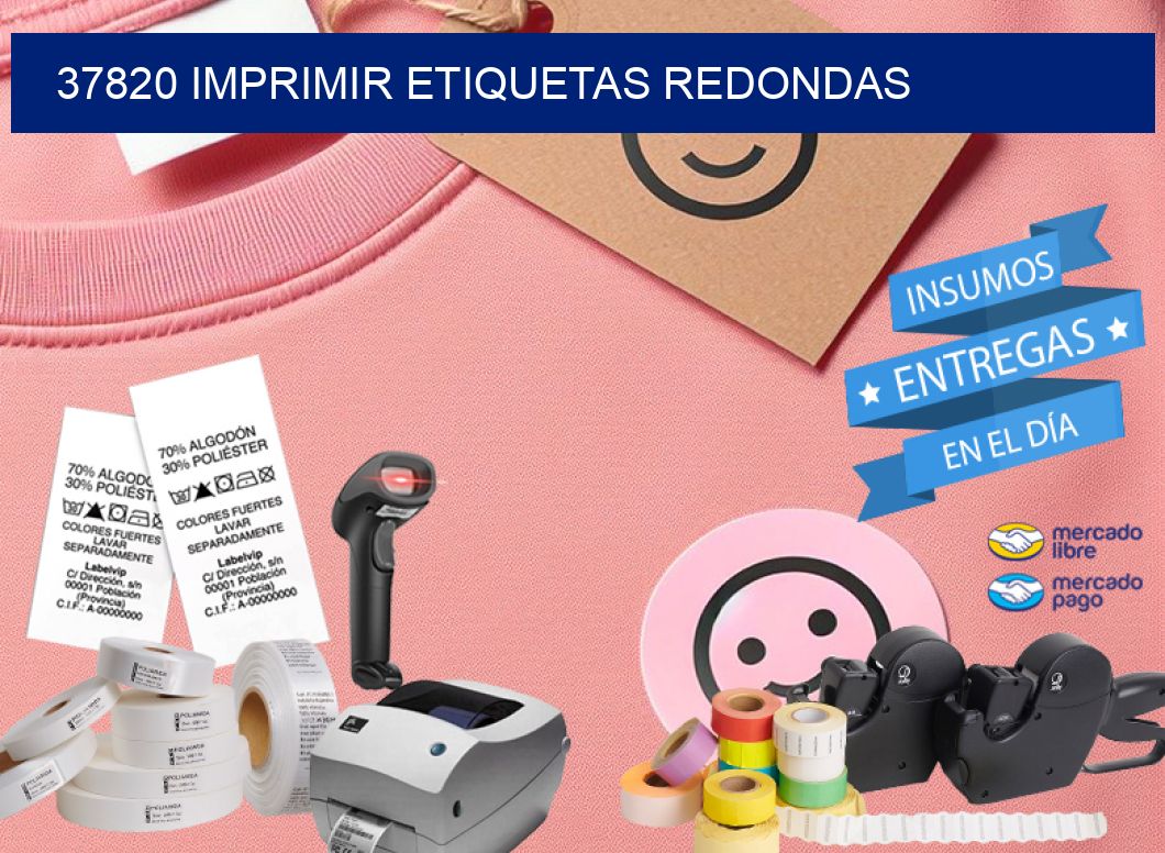 37820 IMPRIMIR ETIQUETAS REDONDAS
