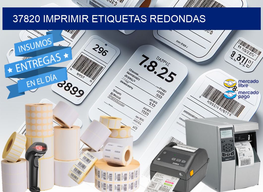 37820 IMPRIMIR ETIQUETAS REDONDAS