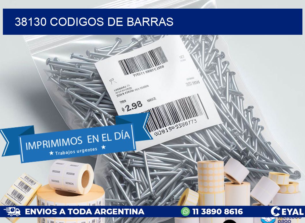 38130 codigos de barras