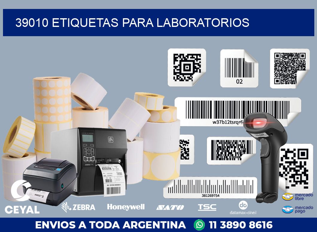 39010 ETIQUETAS PARA LABORATORIOS