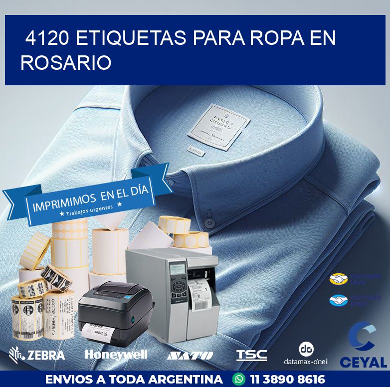 4120 ETIQUETAS PARA ROPA EN ROSARIO