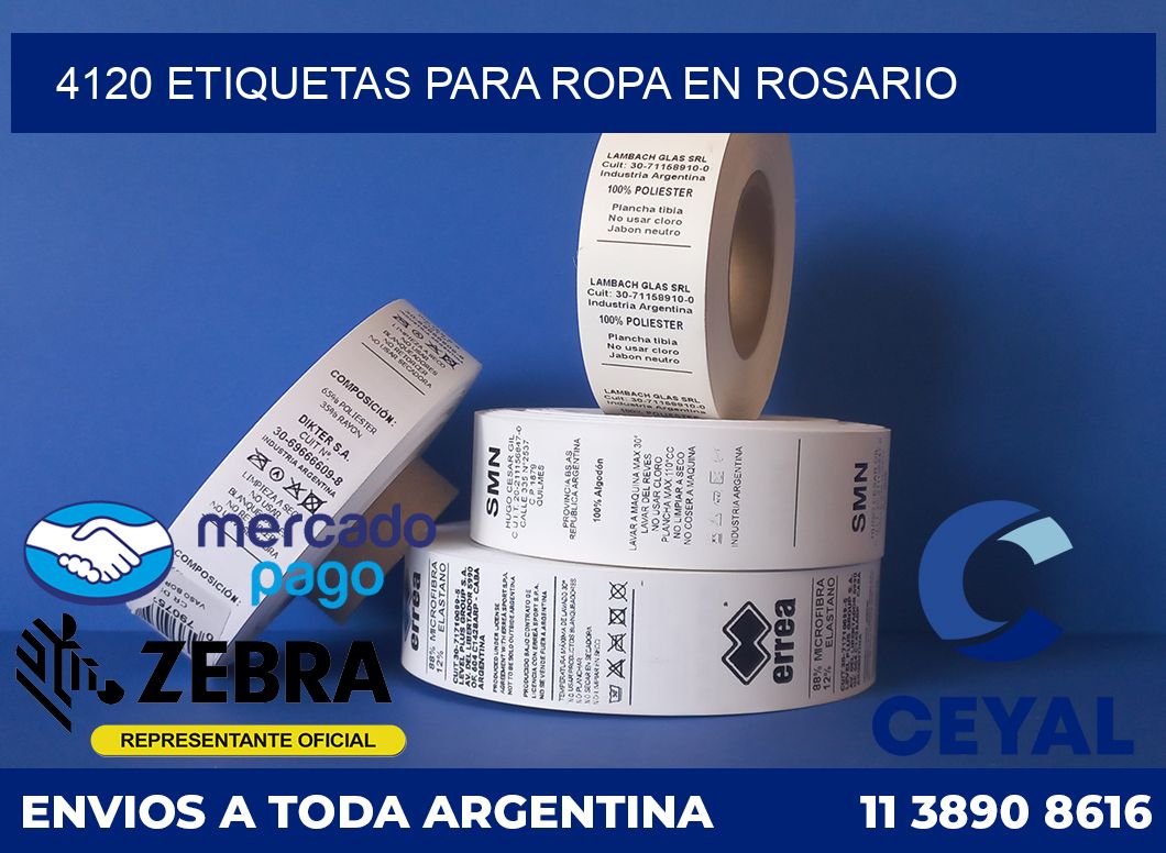 4120 ETIQUETAS PARA ROPA EN ROSARIO