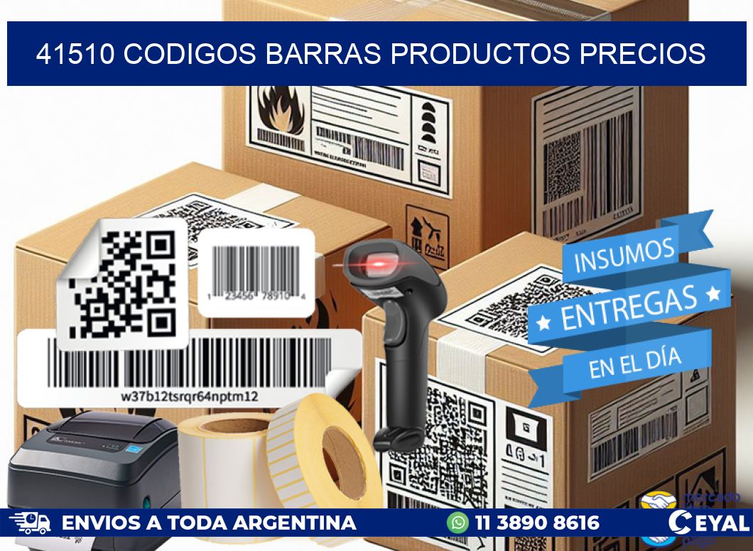 41510 codigos barras productos precios
