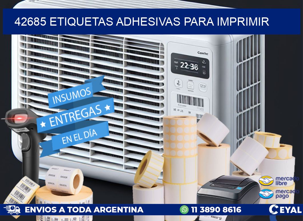 42685 etiquetas adhesivas para imprimir