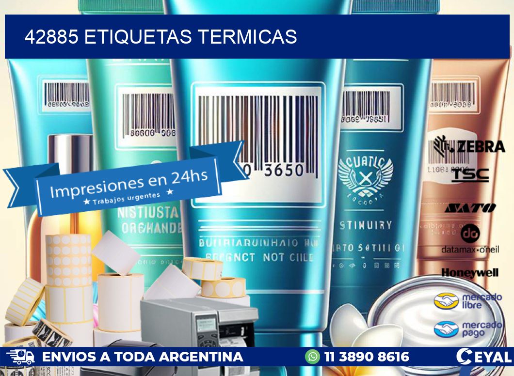 42885 ETIQUETAS TERMICAS