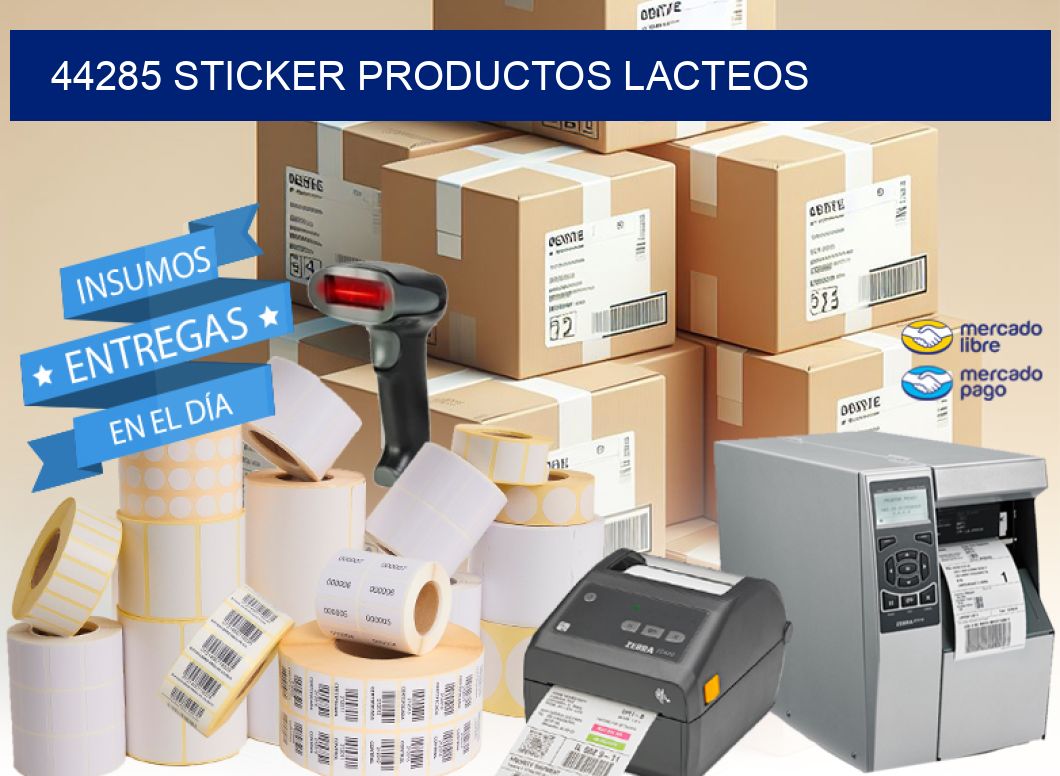 44285 STICKER PRODUCTOS LACTEOS