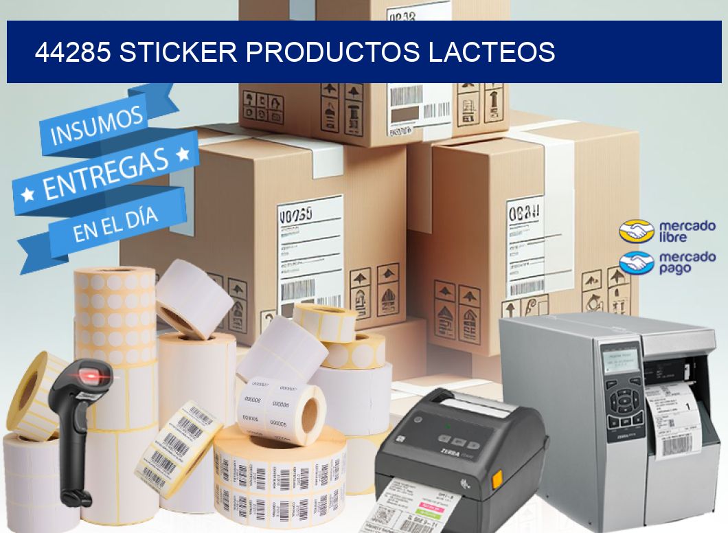 44285 STICKER PRODUCTOS LACTEOS