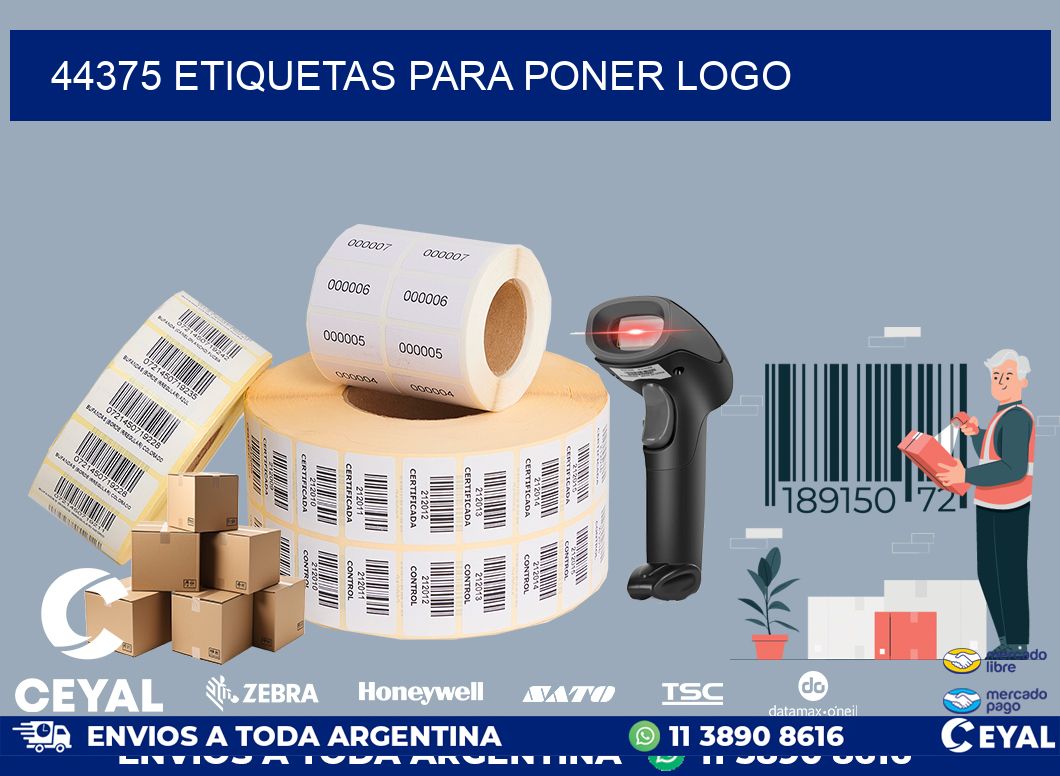 44375 ETIQUETAS PARA PONER LOGO
