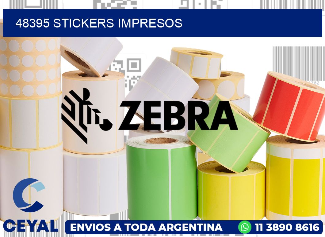 48395 Stickers impresos