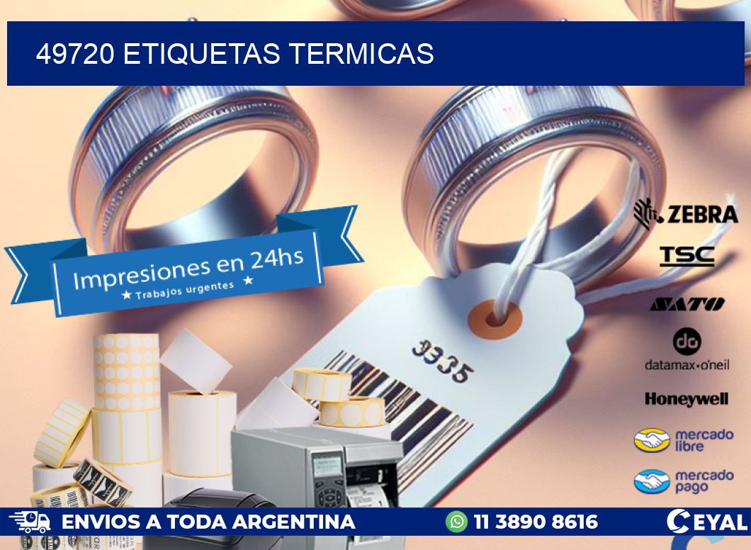 49720 ETIQUETAS TERMICAS