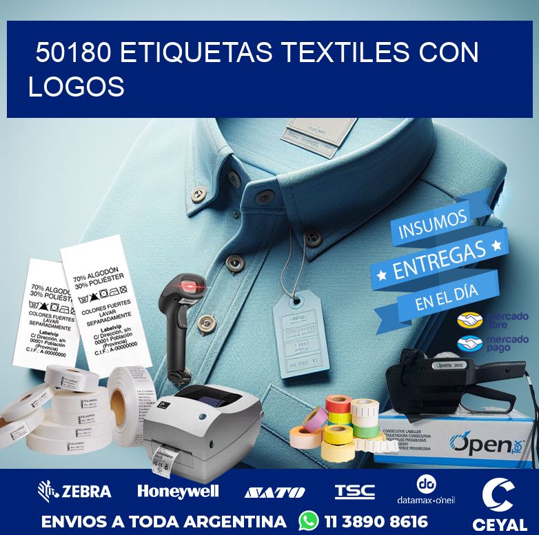 50180 ETIQUETAS TEXTILES CON LOGOS