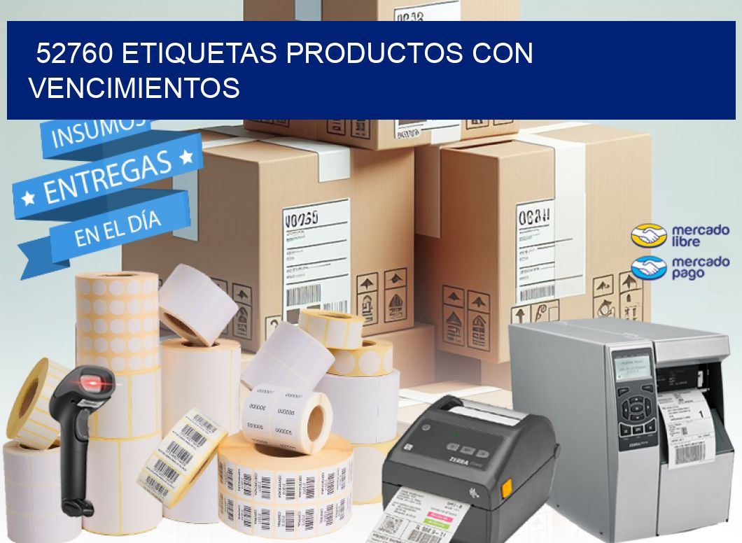 52760 Etiquetas productos con vencimientos